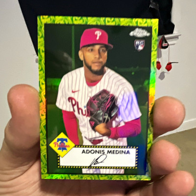 Topps Archives Signature Series Adonis Medina Phillies Autograph 58/99