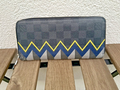 Louis Vuitton Damier Graphite Karakoram Zippy Wallet Vertical  Long