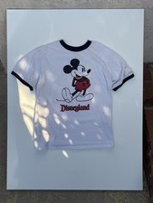 Vintage Disneyland Mickey Mouse Ringer T Shirt Size S