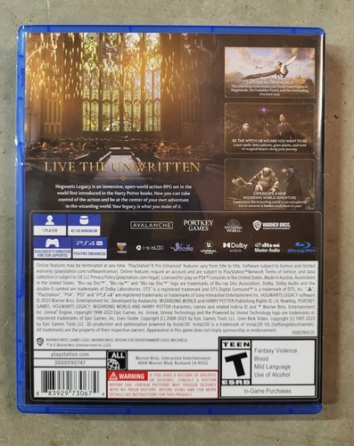 Hogwarts Legacy (Sony PlayStation 4, PS4) - CIB completo di scatola - Foto 2 di 3