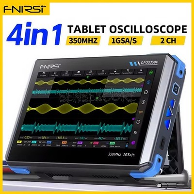 FNIRSI DPOS350P 4-in-1 Digital Oscilloscope Signal Generator Spectrum Analyzer