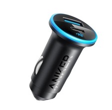 Anker 323 USB-C Car Charger Adapter, 52.5W Cigarette Lighter Charger with 30W...