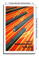 1962 SNCF loan - 11x17 Poster