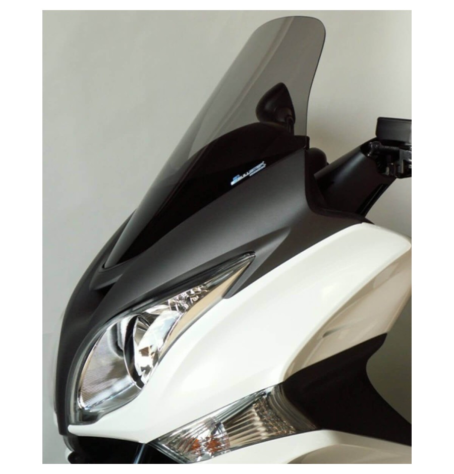 Bulle Honda SW-T 600 racing grise pour réduire les turbulences du casque