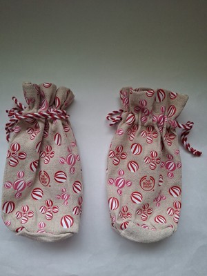 The Body Shop Colorful Jute Drawstring bag X 2