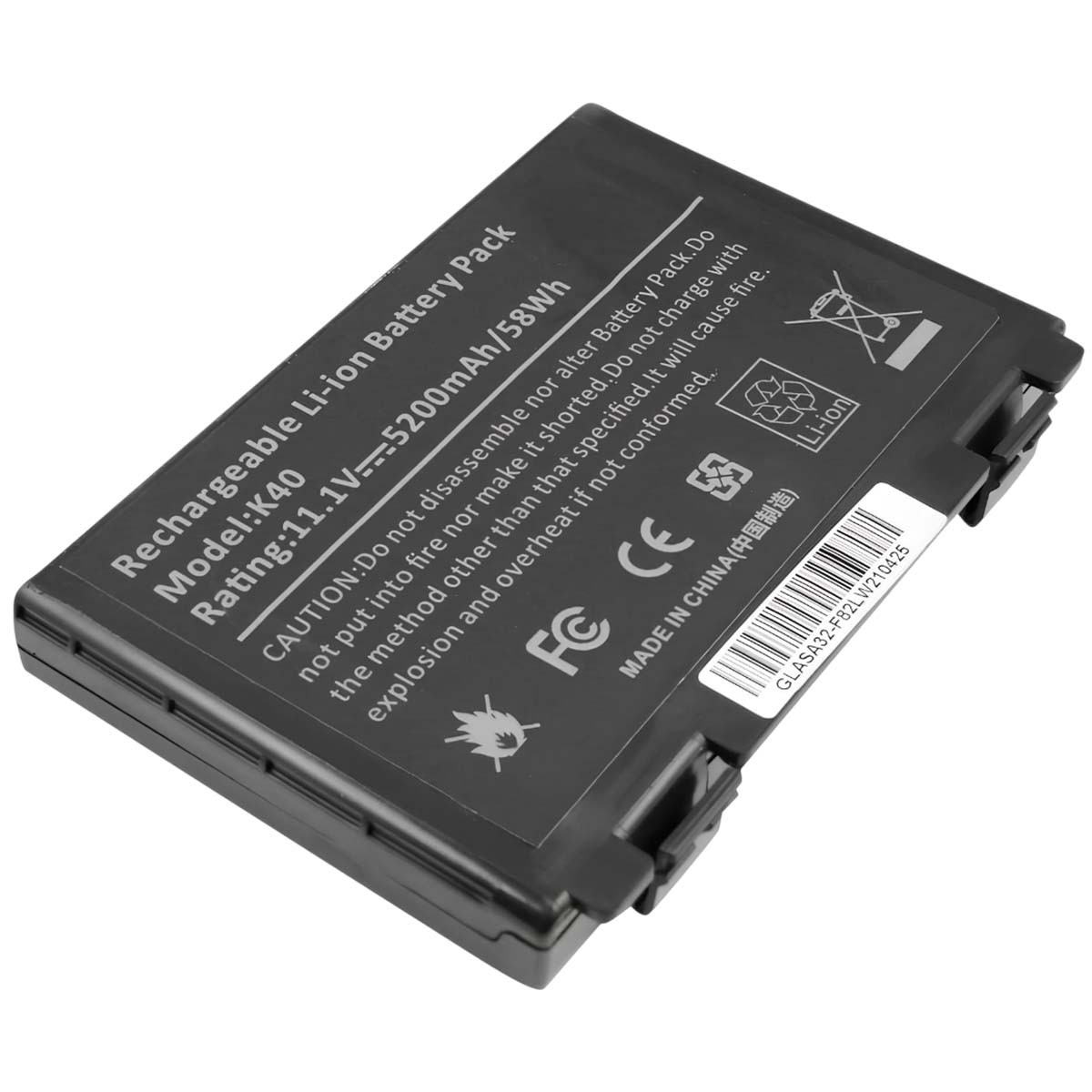 Batterie Asus F52 K40 11.1V résout les coupures PC Avizar