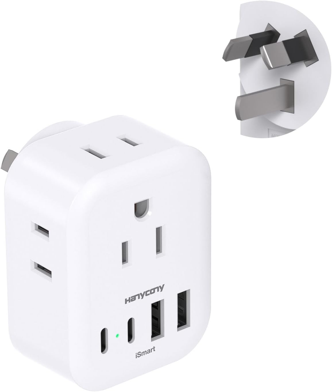 US to Australia Plug Adapter, New Zealand Power Adapter, Type I Plug Adapter ...