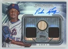 2025 Topps Sterling Seasons BLUE Pedro Martinez Auto Patch 10/10 Mets #SSA-PMA