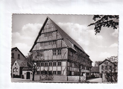 #ad G2700 DETMOLD Postcard Local History Museum Lippe State Museum B W PHOTO AK $2.36