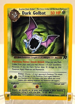 Dark Golbat 24/82 Team Rocket Regular NP
