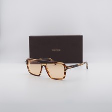Tom Ford FT1176 53E Brown Havana/Brown Photochromic 56-15-145 Sunglasses New ...