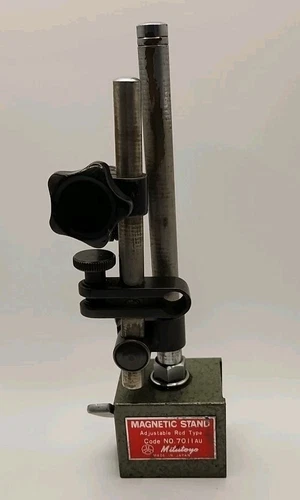 Mitutoyo Magnetic Indicator Stand No.7011AU Clean & Ready to Work