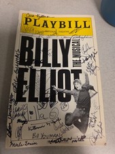 "Billy Elliot" w/ Emily Skinner & Lilla Crawford - Cast autographed - 9/2012 "Billy Elliot" w/ Emily Skinner & Lilla Crawford - Cast autographed - 9/2012