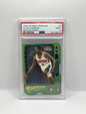 1996-97 Skybox Premium - New Editions Allen Iverson #5 (RC) Philadelphia 76er’s