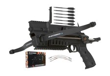 Steambow AR-6 Stinger II Compact Repeating Crossbow 6 Shot, Handheld, Modul...