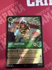 Lorcana Buzz Lightyear On the Way Enchanted Rainbow Holo Foil EN 85/204