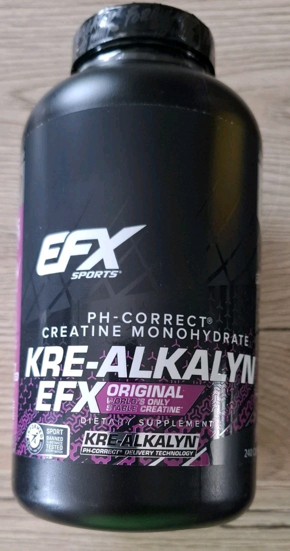 EFX Kre-Alkalyn 3000 - 240 Kreatin Kapseln NEU & OVP