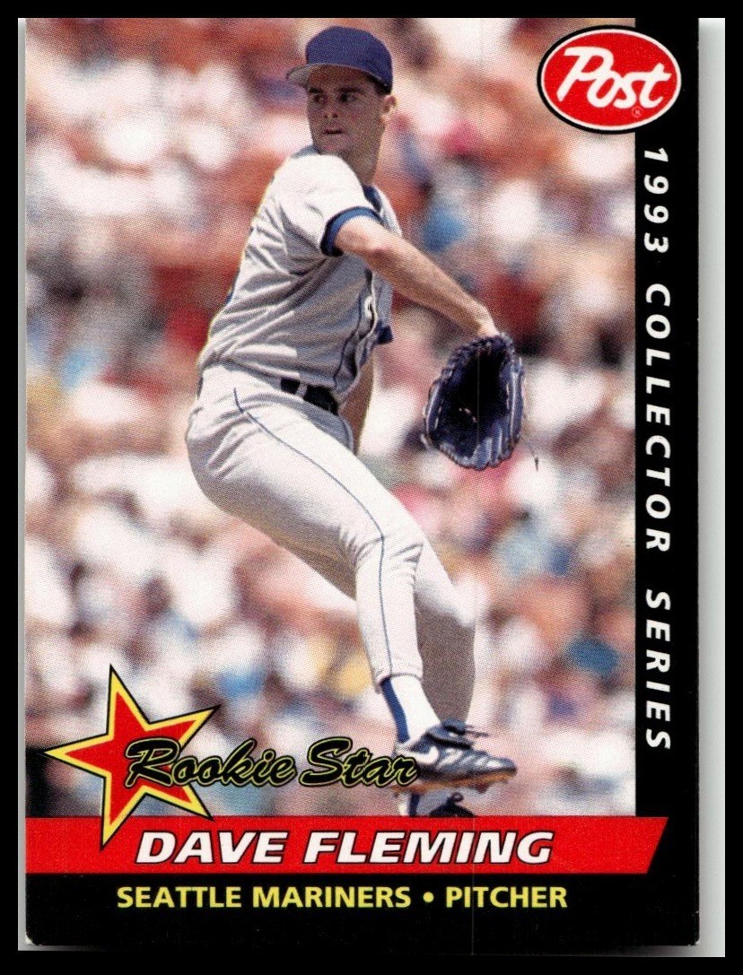 1993 Post Cereal #1 Dave Fleming .AI78