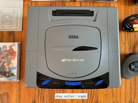 Sega Saturn HST-0005 1 Millionth Campaign Box Japanese console system complete