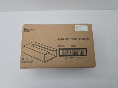 Glove Dispenser 8615 Wall Mount Clear Acrylic Disposable Glove Holder Organizer
