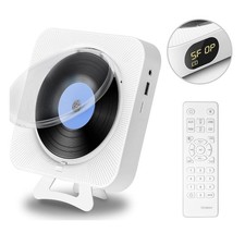 Tragbarer CD Player Mcro USB Betrieb Bluetooth Musik Spieler Wandmontage Desktop