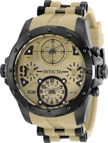 Invicta Men's Coalition Forces Black Dial Watch - 31139