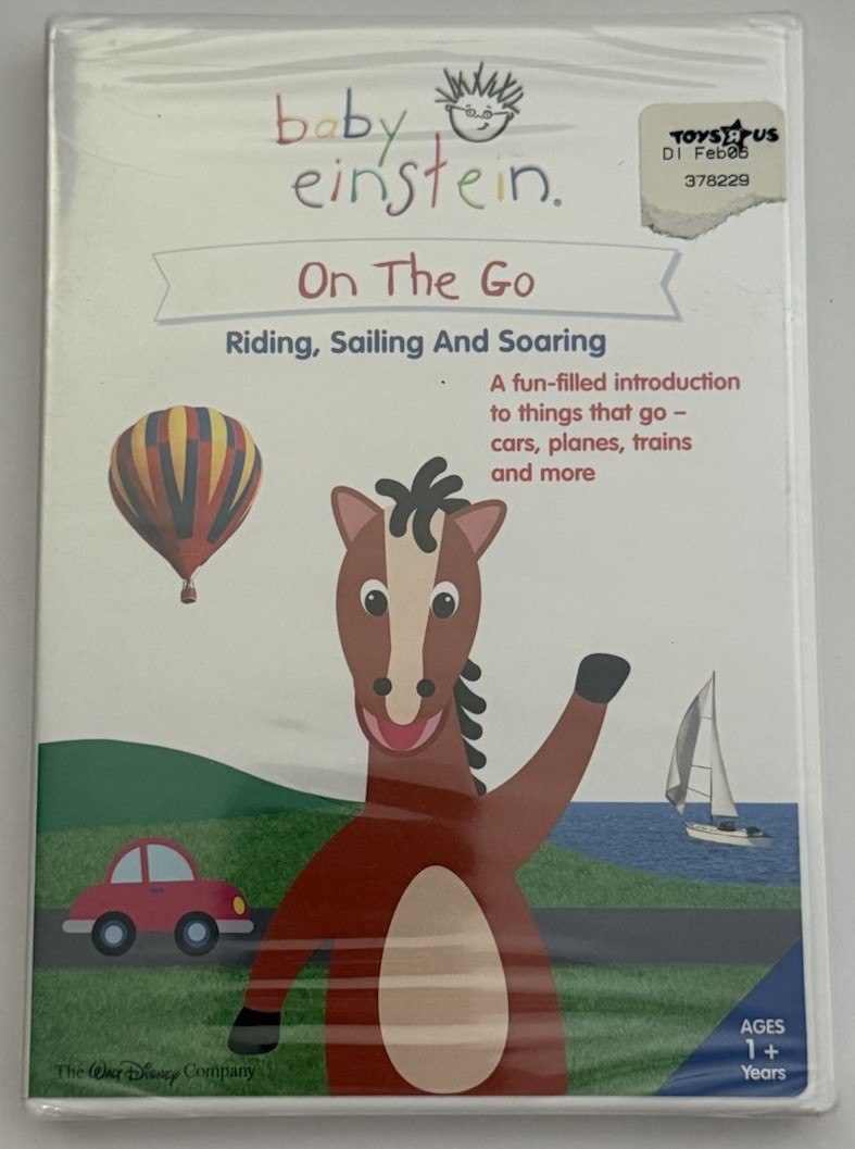 その他 On the Go: Riding &amp; Soaring [DVD] Amazon.com: Baby Einstein - On the Go - Riding, Sailing and
