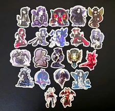 Goth Fairy Vinyl Stickers Fairies Steampunk Butterfly Wings Gothic Cute Spooky