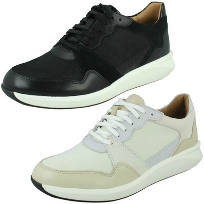 Damen Clarks Un Rio Run Freizeit Schnürschuhe 