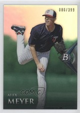 2014 Bowman Platinum Chrome Prospects Emerald 80/399 Alex Meyer #BPCP11 3g3