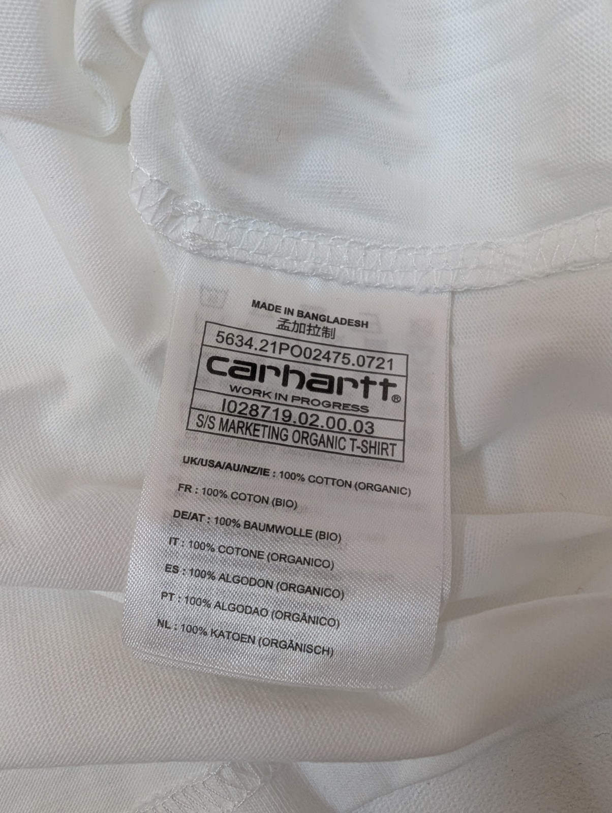 Carhartt WIP X 2000AD Comics Collab T Shirt large Deadstock Rare Judge Dred BNWT image 7