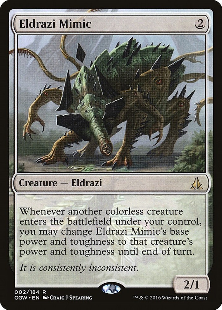 Eldrazi Mimic #2 (LP) Oath of the Gatewatch (OGW) MTG