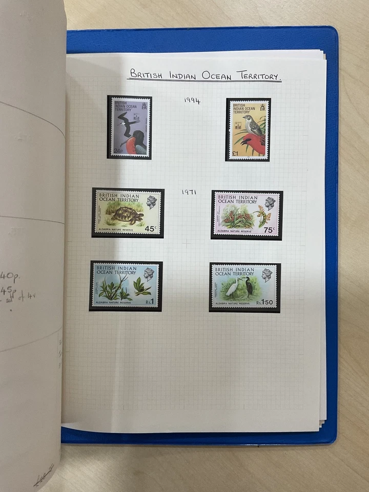 Pájaros en sellos. STC 884,25 £. En álbum D/85 Foto 4 de 4