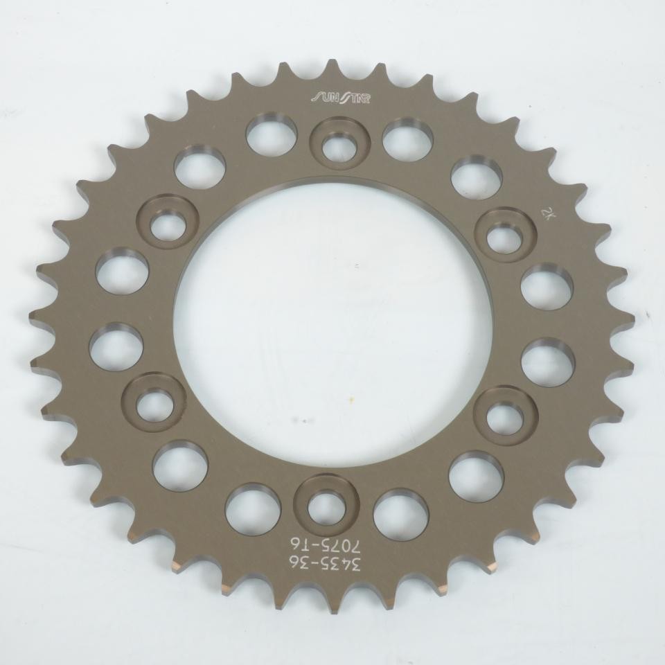 Couronne Sunstar 36 dents pour moto Ducati 400 Monster Dark 2005