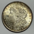 1921 Morgan Silver Dollar (90% Silver) ~ UNC (Massive Toning Reverse)