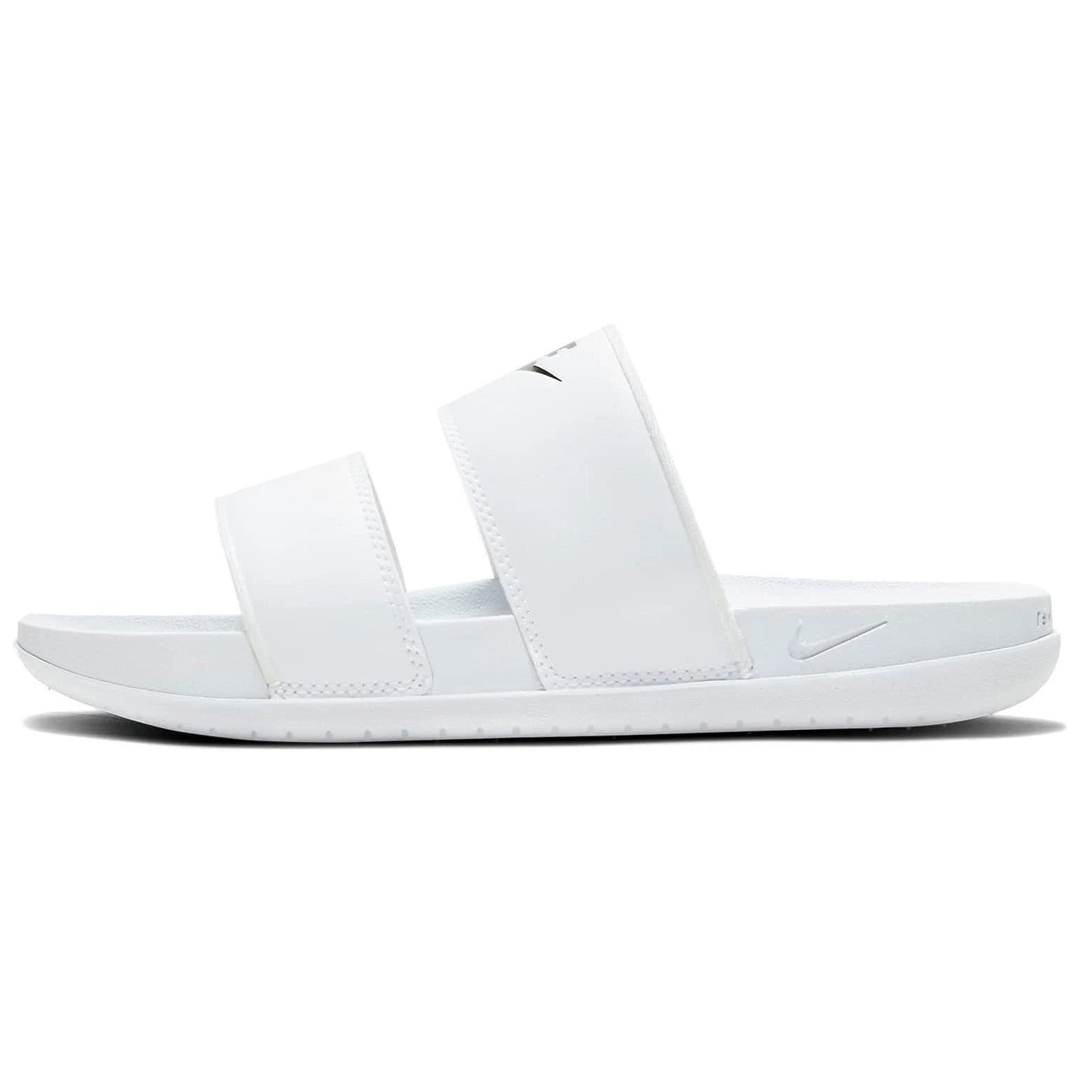 Nike Ciabatta Sandalo Donna Offcourt Duo Slide Bianco Nero Bianco Taglia 10