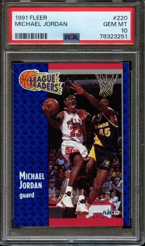 Jordan 1991 Fleer Jordan #220