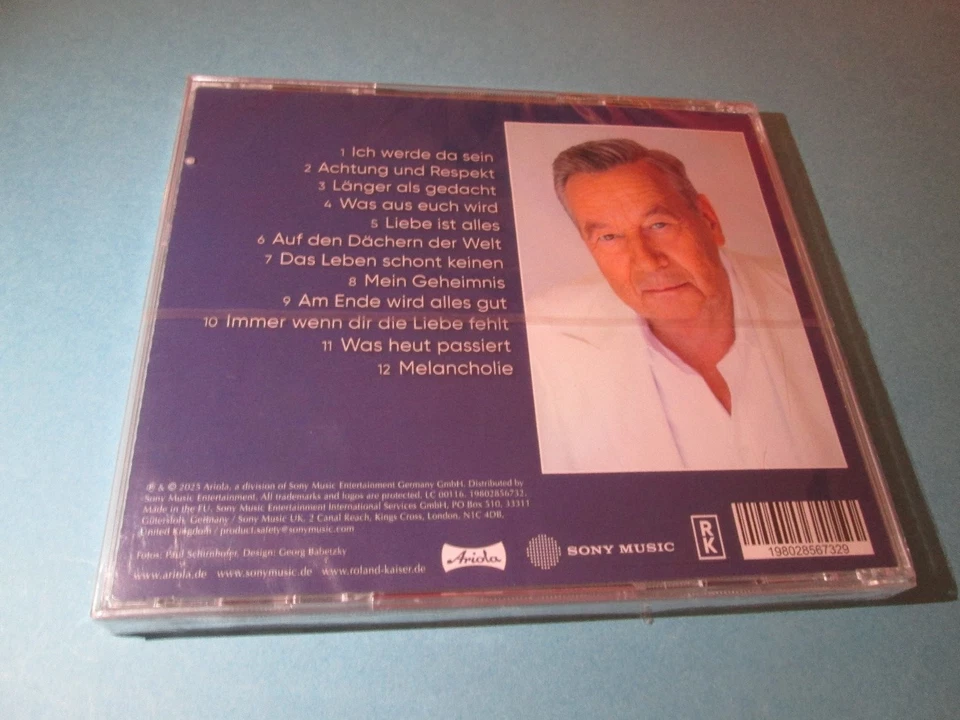 Marathon Roland Kaiser CD (neu und original verpackt) 2025 - Bild 2 von 2