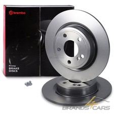 BREMBO 2x BREMSSCHEIBE HINTEN FÜR MERCEDES A-KLASSE W176 B-KLASSE CLA C117 GLA