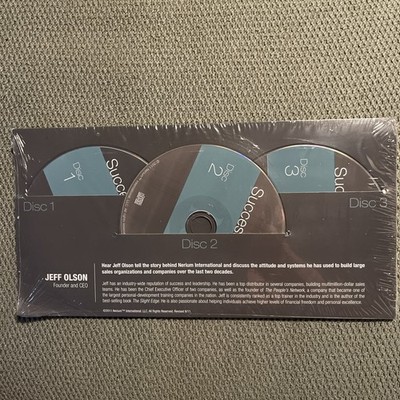 Success Training Jeff Olson CD Set, Nerium International,The Slight Edge Author