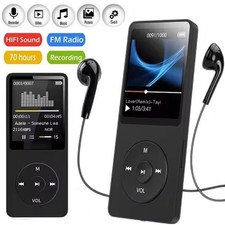 Portable MP4/MP3 Bluetooth Lossless Music Player FM Radio Recorder Sport US