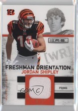 2010 Rookies & Stars Freshman Orientation Jerseys Prime 34/50 Jordan Shipley 0v1