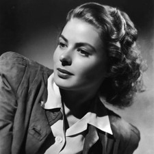 Ingrid Bergman With Her Short Hair 4x6 Picture Celebrity Print