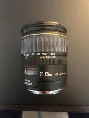 Canon Ultrasonic Image Stabilizer Camera Lens 28-135mm F3.5-5.6