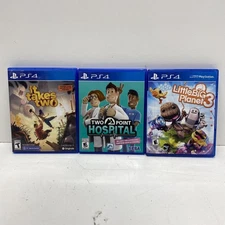PlayStation 4 Bundle: It Takes Two, LittleBigPlanet 3 & Two Point Hospital