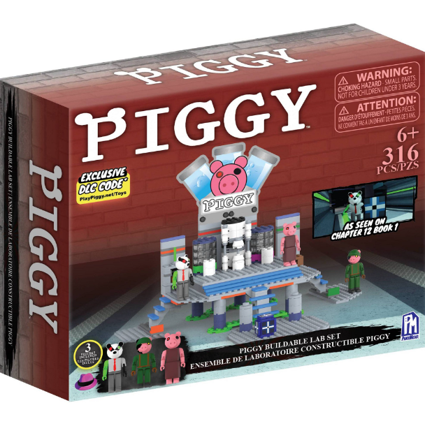  PIGGY - Figure Buildable Set Building Brick Set Series 1 -  Includes DLC : Toys & Games