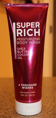 New Bath & Body Works ''A Thousand Wishes'' Super Rich Moisturizing Body Wash 10oz