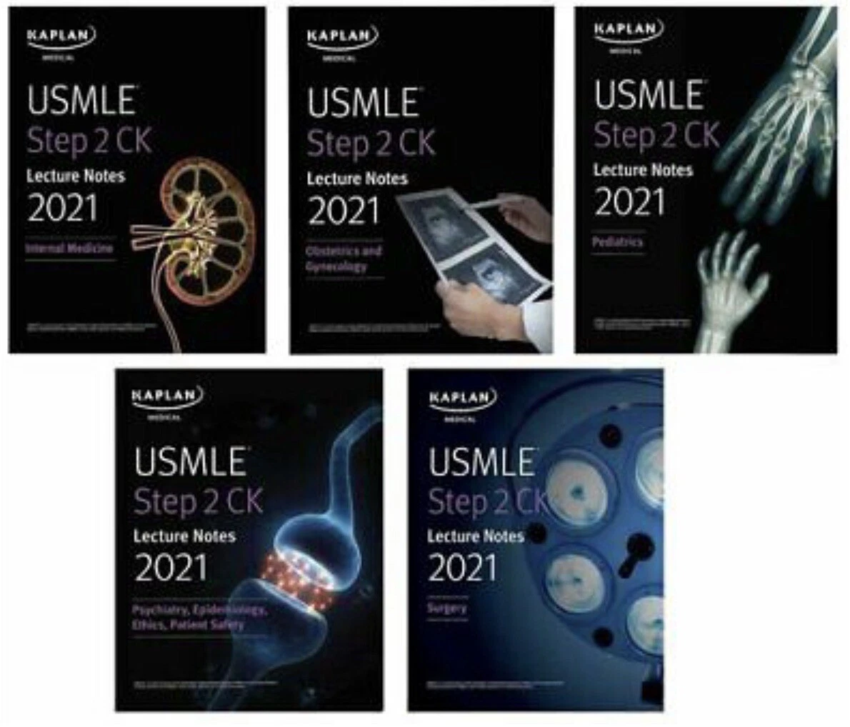 USMLE Step 2 Ck Lecture Notes 2021: 5-Book Set by Kaplan Medical 9781506261379