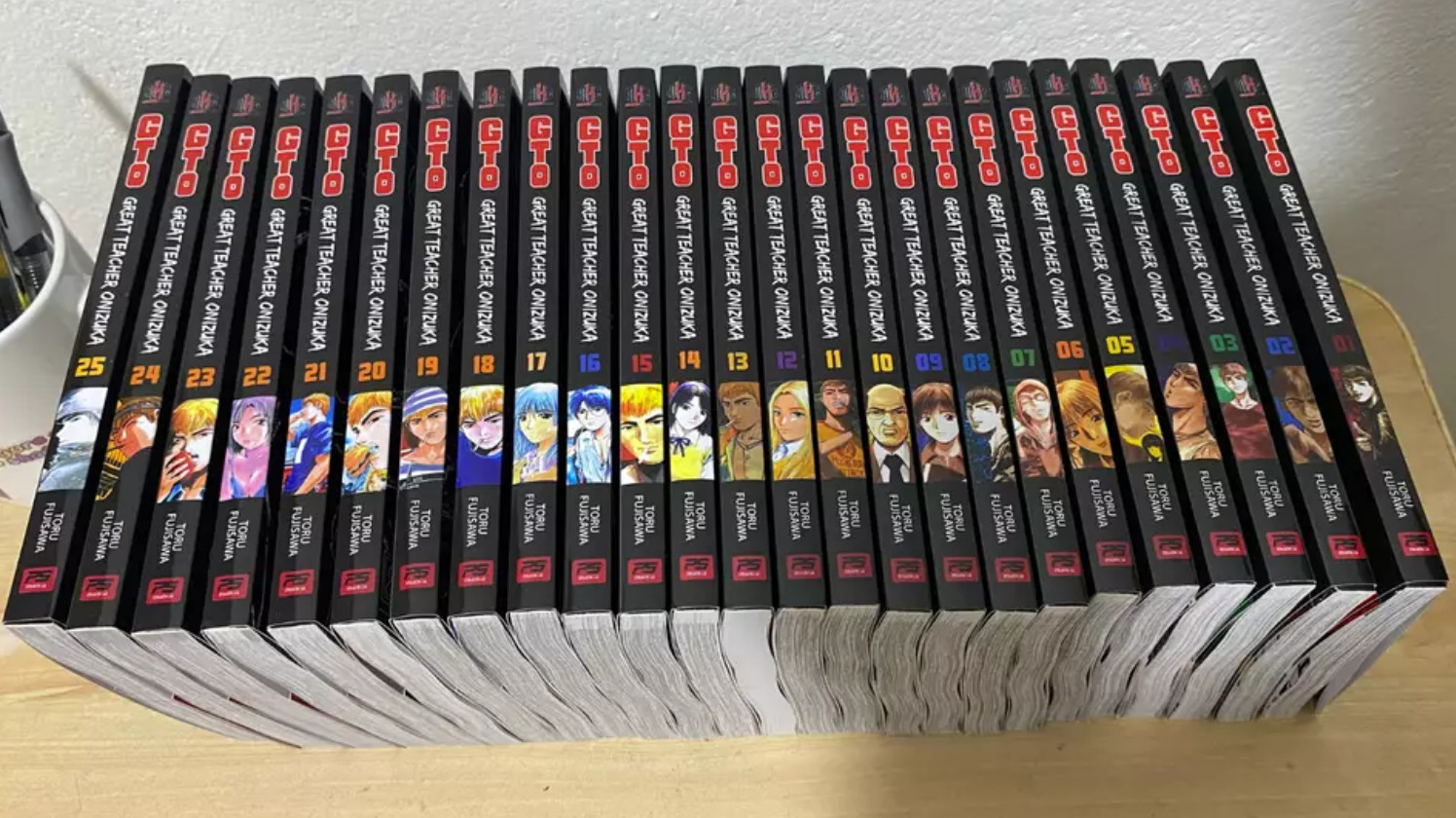 Great Teacher Onizuka GTO Manga Juego Completo Volumen 1-25 Versión en Inglés DHL