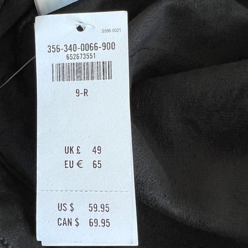 Hollister Faux Leather Pants Womens Sz 9 High Rise Flare Vegan Sexy Edgy Biker - Picture 9 of 10